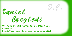 daniel czegledi business card